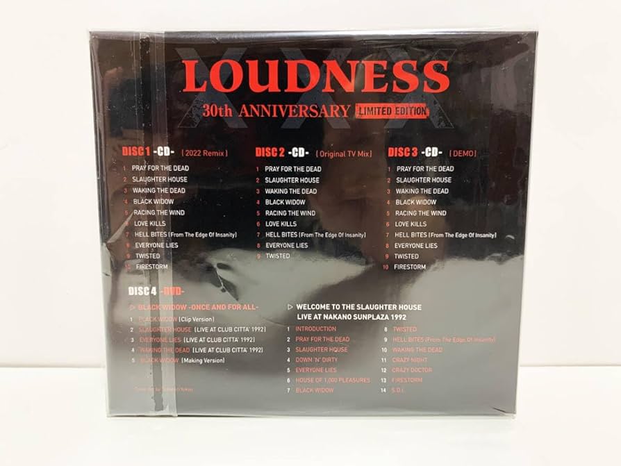LOUDNESS 30th ANNIVERSARY 限定版 Amazon.co.jp: ほぼ LOUDNESS ラウドネス 30th ANNIVERSARY